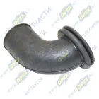 64221-5208066 Шланг (патрубок) кривой (1 изг.) ф30х40 L=120 с буртом ф53 бачка омывателя МАЗ БРТ