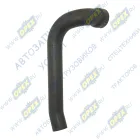 33098-1303025 Шланг (патрубок) кривой (3 изг.) ф38х48/ф50х60 L=550 радиатора отводящий нижний ГАЗ-3308,3309 (дв.ЯМЗ-534); РТИ БРТИ