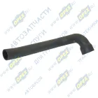 33098-1303025 Шланг (патрубок) кривой (3 изг.) ф38х48/ф50х60 L=550 радиатора отводящий нижний ГАЗ-3308,3309 (дв.ЯМЗ-534); РТИ БРТИ