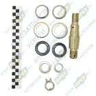 102-3405103 ЗИ Палец рулевого гидроцилиндра Ц50 L=130 Р=М20х1,5/ М24х2 под ШС25 в сборе; (в сборе) крепл-я рулевого цилиндра МТЗ-1221 ВЗТЗЧ