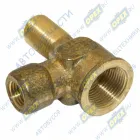 403082-01 Фитинг Тройник Рнаруж=М16х1,5/Рвнутр=М12х1,5/М22х1,5 L=50х60; (тормозной камеры) ВИПРА