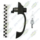 2522-6105300 Ручка ПВХ L=215х30 Рнаруж=27х1,5; 1отв.М6х1 с ключами, левая Волмет