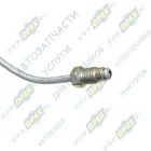 3302-3506040-50 Трубка (сталь) ф5; L=840 Ш=М10+К12/Ш=М10+К12 от тройника к правому заднему тормозу ( ГАЗ