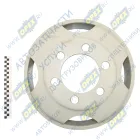 3301.3101015 Диск колеса ГАЗ-3307,3308,3309,ПАЗ-32053 фнаруж.=570; h=240; 6отв.ф32, (фут) без кольца ГАЗ