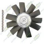 А21R22.1308060 Вентилятор с вискомуфтой ф410 Газель Бизнес,Некст (дв.Cummins 2.8,Штайер) GAZ 330252.8 Cummins2011 - GAZ 330272.8 Cummins2011 - GAZ A21R22 2.8 Cum ГАЗ