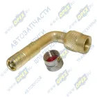 3302-3116010 Удлинитель вентиля колеса заднего ГАЗ-3302,Газель; трубка (латунь) ф7 L=95 Г=М8х0,8/Ш=М8х0,8 К=9 с колпач. задн.колеса ГАЗ-3302 (105х11х10) ГАЗ