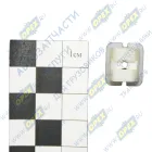 3302-5301594 Гайка (пистон) h=13 С/И крепления наклад порога (ПВХ)а (14х16х12) под саморез обивки Соболь,Газель,Бизнес,Некст,Валдай ГАЗ