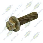 290S025-71 Болт DIN6921 М8х30х1,25 Р=30 К=10 крепления патрубка выпускной системы дв. Cummins ISB/ISF;  Р=28 К=10/11 с фланцем ГБЦ головки блока цилиндров УАЗ,Газель (дв.ЗМЗ-405,409) Евро-3 ГАЗ