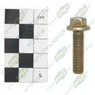 290S025-71 Болт DIN6921 М8х30х1,25 Р=30 К=10 крепления патрубка выпускной системы дв. Cummins ISB/ISF;  Р=28 К=10/11 с фланцем ГБЦ головки блока цилиндров УАЗ,Газель (дв.ЗМЗ-405,409) Евро-3 ГАЗ