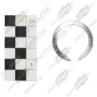 А21R22-1701117 Кольцо стопорн. наружн.(на вал) без ушек ф29х37х1,5 ГОСТ-13940-86 муфты 3-й и 4-й передачи вторичного вала КПП Газель Некст ГАЗ