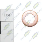5288374F Кольцо С/И (медь) кв. сеч. 8х13 h=2,5 (4 внутр. зуба h=0.5) уплотнительное форсунки медь, ф8х13х2,5 (4 внутр. зуба h=0.5); (прокладка) форсунки медная ГАЗ-33106 Валдай (дв.Cummins ISF 3.8L) ГАЗ