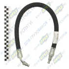 33097-3408150 Рукав ВД (шланг) L=685 Ш=М16+К17/Ш=М16+К17 1 фитинг 90 гр. ГУРа прямой нагнетательны ГАЗ