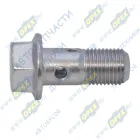 Р700002388 Болт-штуцер С/И М10х23х1 Р=13 К=13 2 скв.отв. фланцевый впускного маслопровода турбонагнетателя Газель Некст дв.G21 ГАЗ