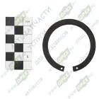 4598360-080 Кольцо стопор. наружн.(на вал) без ушек ф48х58х1.5 Б52 сталь (0х0х2) вторичного вала КПП ГАЗон Нест ГАЗ