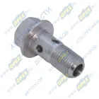 Р700002388 Болт-штуцер С/И М10х23х1 Р=13 К=13 2 скв.отв. фланцевый впускного маслопровода турбонагнетателя Газель Некст дв.G21 ГАЗ