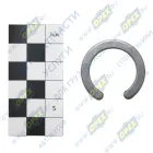 51-2402044 Кольцо стопор. наружн.(на вал) без ушек ф25х35х2 ГОСТ 13940-86 ведущей шестерни заднего моста ГАЗ-3307,3309,33104,Валдай ГАЗ