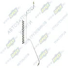 3302-3506040-50 Трубка (сталь) ф5; L=840 Ш=М10+К12/Ш=М10+К12 от тройника к правому заднему тормозу ( ГАЗ