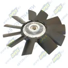 А21R22.1308060 Вентилятор с вискомуфтой ф410 Газель Бизнес,Некст (дв.Cummins 2.8,Штайер) GAZ 330252.8 Cummins2011 - GAZ 330272.8 Cummins2011 - GAZ A21R22 2.8 Cum ГАЗ