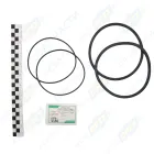 7406 -1017001 ЕВРО (ГА) РМК масляного фильтра Камаз ЕВРО (7406-1012083 + 7406.1012086)(2позиции, 4детали); (РТИ) черный Гарант-Авто