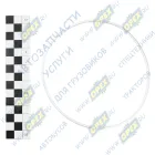 7406-1012083 Кольцо (РТИ) круг.сеч. 112-118-30 ГОСТ-9833-73 масляного фильтра, малое Камаз; (силикон,белое) Гарант-Авто