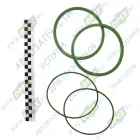 7406 -1017001ЕВРО РМК масляного фильтра Камаз ЕВРО (7406-1012083 + 7406.1012086)(2позиции, 4детали); (СИЛИКОН) зеленый Гарант-Авто