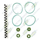 РК-1117119 РМК фильтра тонкой очистки топлива КамАЗ (3 поз./6 дет.); силикон МБС (черно-синие) Гарант-Авто