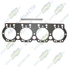 238-1003210 Прокладка (м/асбест) С/Ф; 230х825; 4отв.под гильзу ф150, ГБЦ нов.обр.; Н/О овал.отв. (с герметиком) ГБЦ