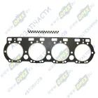 238-1003210-В2 Прокладка (м/асбест) С/Ф; 230х825; 4отв.под гильзу ф150, ГБЦ стар.обр.; С/О квадр.отв. (без герметика) ГБЦ