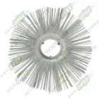 ДЩ120х550-БП Диск щеточный ф120х550 беспроставочный /полипропилен/; 50/50,серо-зеленый Гепард