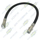 3302-3506025-20 Шланг тормозной L=500 кругл.штуц.ф10/Швн.=М10+К17 передний ГАЗель Бизнес ДЗТА