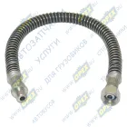 33104-3506025-10 Шланг тормозной ф17 L=540 Г=М20+К24/Ш=М16+К22 в броне передний ГАЗ-33104,33106,Валдай,Газон Некст ДЗТА