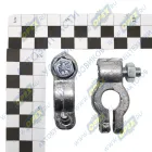 Клемма_К1 (под болт) Клемма АКБ (комплект 2шт) под болт; d=8, свинец ДонАвтоПрибор