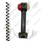 ГФ3.5-00 Фонарь габаритный (красно-белый) ф60 L=230; угол 45 градусов; ф60 L=230; угол 45 градусов красный/белый б/л Евросвет