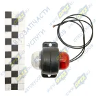 ГФ3.21LED-01 Фонарь габаритный и контурный; 12/24В красный/белый (рас.прозр.) стойка малая Евросвет