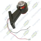 ГФ3.4-00 Фонарь габаритный (красно-белый) (Е-205); ф60 L=150; угол 45 градусов Б/Л Евросвет