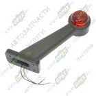 ГФ3.5-00 Фонарь габаритный (красно-белый) ф60 L=230; угол 45 градусов; ф60 L=230; угол 45 градусов красный/белый б/л Евросвет