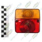 ЕС19-01-12 Фонарь задний МТЗ,ANT-1000 прицепа (пластик),красно-желтый,квадратн.; все ТС, прицепы 12в Евросвет