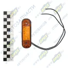 ГФ22 LED О Фонарь габаритный оранжевый 84х24 светодиод; (перед. задн. габариты,освещение подножки,салона) Евросвет