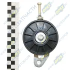 406.1308067-02 Ролик (ПВХ) натяжной посад. ф12 наружн. ф82 H=30 в сб. с подшипником 180201 с кронштейном ЗМЗ-405,406,514 ЗМЗ