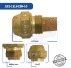 212-1112020-10 Форсунка автономного автомобильного подогревателя Прамотроник 15.8106, 151.8106; 1,25г/ч ИнТа-Центр