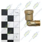 9500 6-02-С Фитинг (угольник); Рнаруж=М10х1/ трубка ф6х1,0мм; (цанга) КАМАЗ-УВК