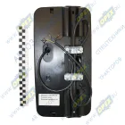 САКД458201.100 Зеркало (ПВХ) боковое КАМАЗ,МАЗ основное сферическое с подогрев.,эл.привод 24V 380х199 КАМАЗ-УВК