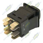 3842.3710-10.03 Выключатель-кнопка 24v 8контактов передних противотуманных фар КАМАЗ-УВК