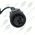 446.056.127.0 Пульт дистанционного управления ECAS Управление передней осью: Да Управление задней осью: Нет Управление подъемным мостом: Нет КАМАЗ-УВК