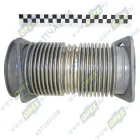 000.4859.255.000 Рукав глушителя (металлорукав) 2 квадр фл 4отв.ф10 дв.Cummins;  L=310 КАМАЗ-УВК