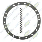 5320-2402034 Прокладка ф340х410; 18отв.ф16/2отв.ф12 картера редуктора ЗМ КАМАЗ-УВК