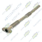 000.4859.269.000-02 Трубка (сталь) слива масла с ТКР ф22/флянец 2отв.ф10 L=440 "гофра" с/и КАМАЗ-УВК