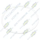 740.1003460-01 Прокладка (фторопласт.) ф123х133 заполнитель; ф125х135х2 КАМАЗ-УВК
