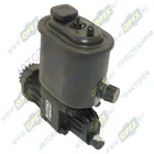 4310-3407200-12 Насос гидроусилителя (ГУРа) КАМАЗ в сборе с бачком и шестерней отвод М26 KAMAZ 4310 53212 [KamAZ-740.10 / KamAZ-740.20]; (ЕлецГидроПривод) КАМАЗ-УВК