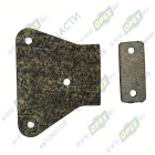 53205-8201010 Держатель ф18 L=660х230 зеркала КамАЗ-65115 с кронш. прав.(дуга) КАМАЗ-УВК